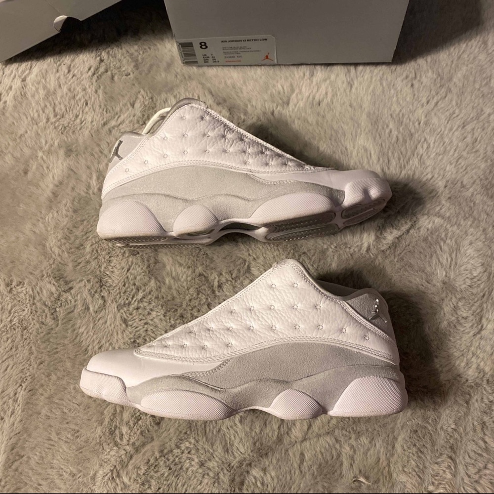 Jordan 13 low Pure Platinum